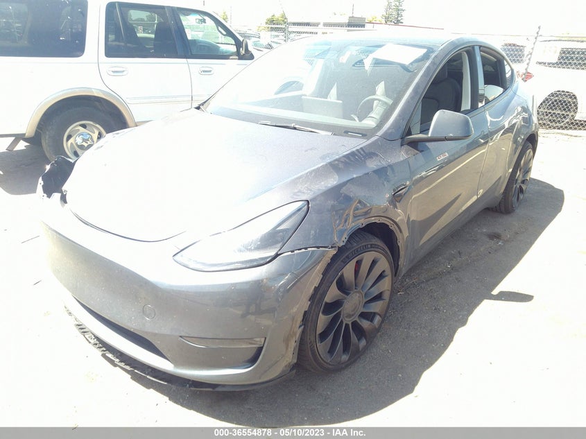 VIN 7SAYGDEF0PF647323 2023 TESLA MODEL Y PERFORMANCE