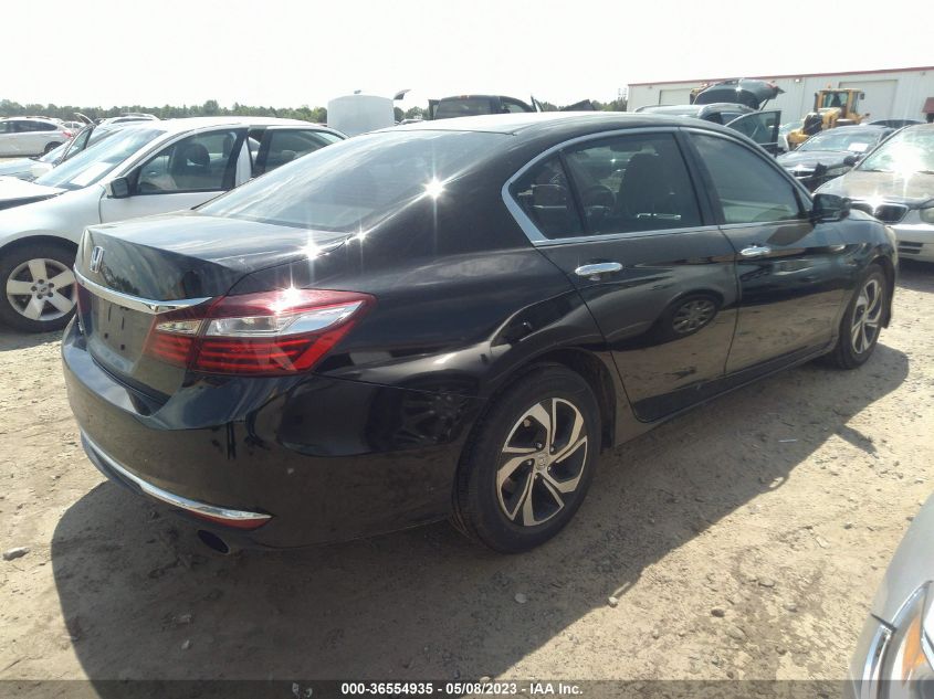2017 HONDA ACCORD SEDAN LX - 1HGCR2F31HA000922
