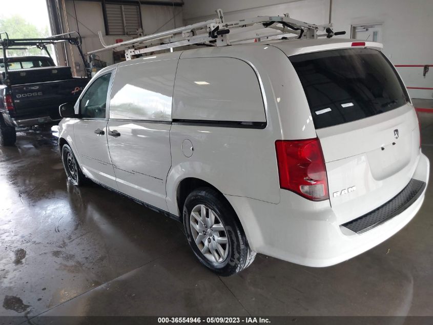 2014 RAM CARGO VAN TRADESMAN 2C4JRGAGXER233105
