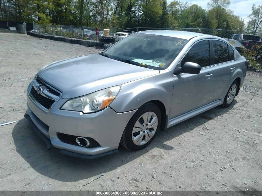 2013 SUBARU LEGACY 2.5I - 4S3BMBA6XD3013161
