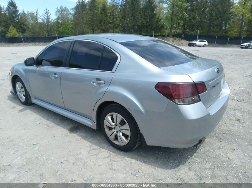 2013 SUBARU LEGACY 2.5I - 4S3BMBA6XD3013161
