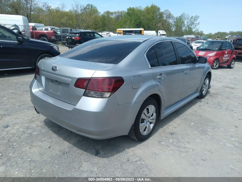 2013 SUBARU LEGACY 2.5I - 4S3BMBA6XD3013161