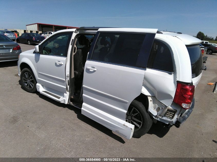2017 DODGE GRAND CARAVAN SXT - 2C4RDGCG5HR737581
