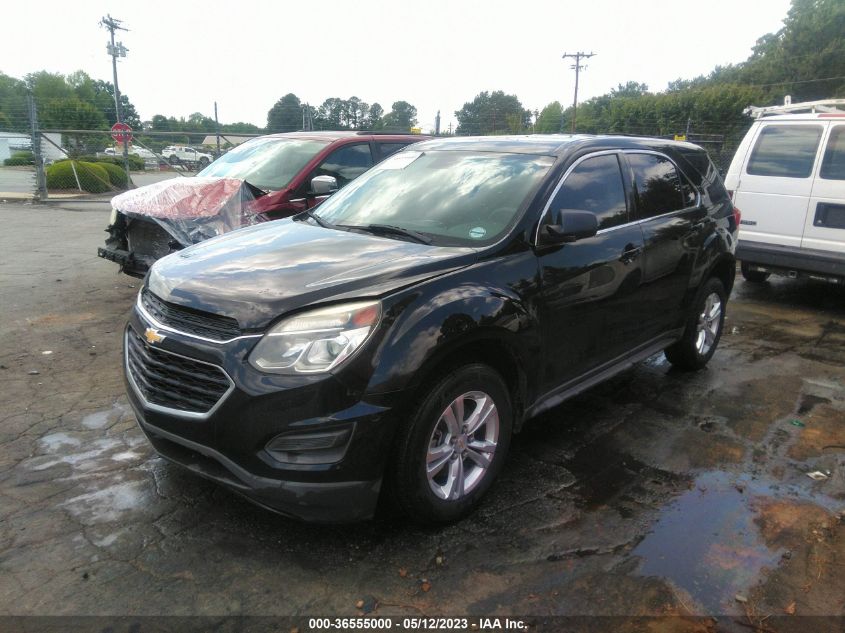 2016 CHEVROLET EQUINOX LS - 2GNALBEK0G6344566