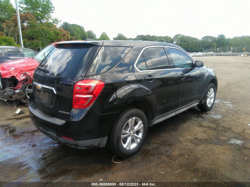 2016 CHEVROLET EQUINOX LS - 2GNALBEK0G6344566