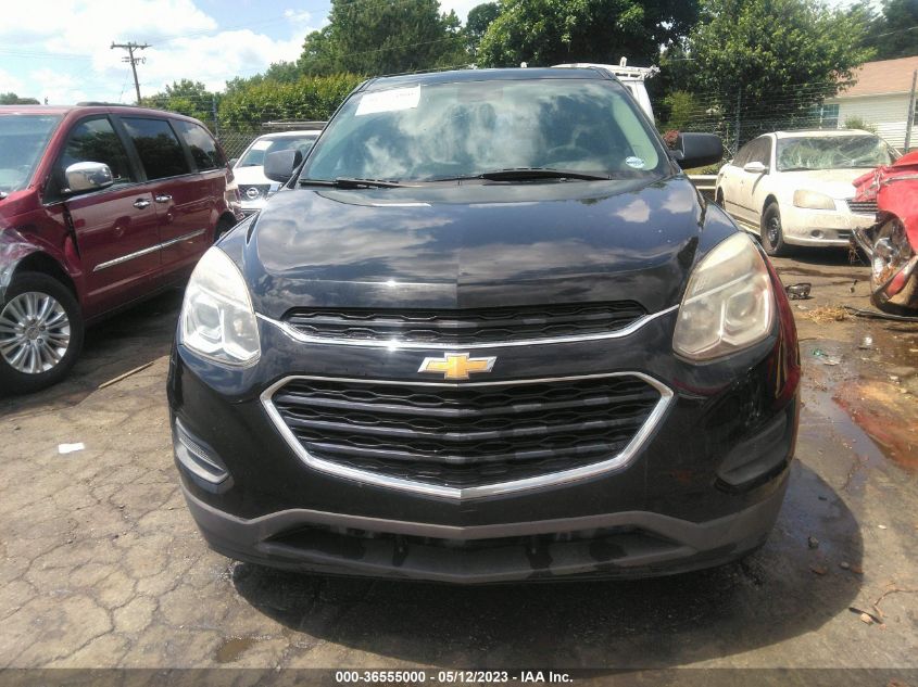 2016 CHEVROLET EQUINOX LS - 2GNALBEK0G6344566