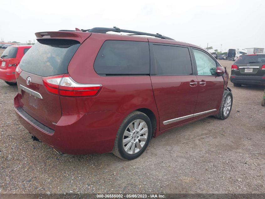 2015 TOYOTA SIENNA XLE/XLE AAS/LTD - 5TDYK3DC2FS676717