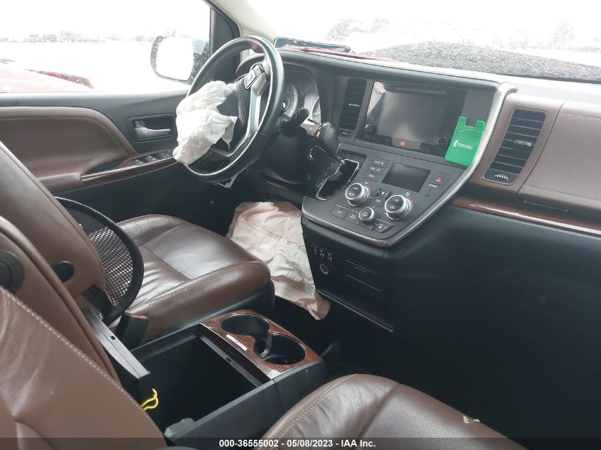 2015 TOYOTA SIENNA XLE/XLE AAS/LTD - 5TDYK3DC2FS676717