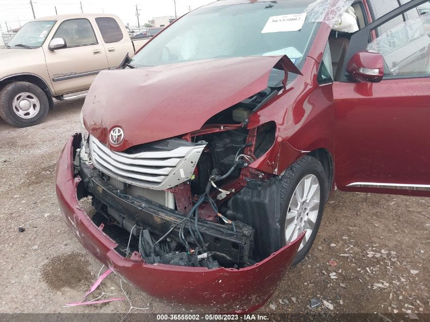 2015 TOYOTA SIENNA XLE/XLE AAS/LTD - 5TDYK3DC2FS676717
