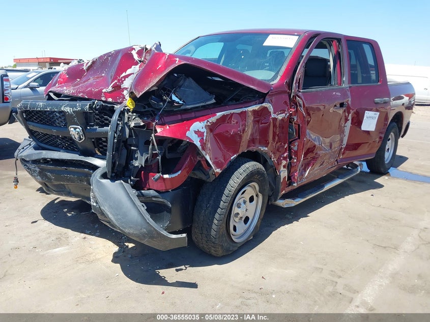 VIN 1C6RR6FG3JS347551 2018 RAM 1500 TRADESMAN