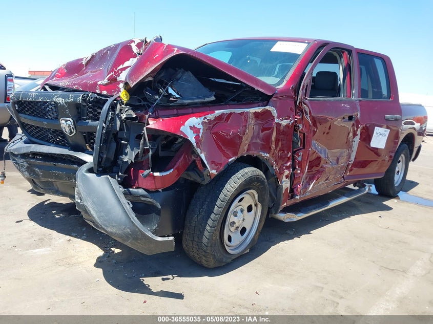 VIN 1C6RR6FG3JS347551 2018 RAM 1500 TRADESMAN
