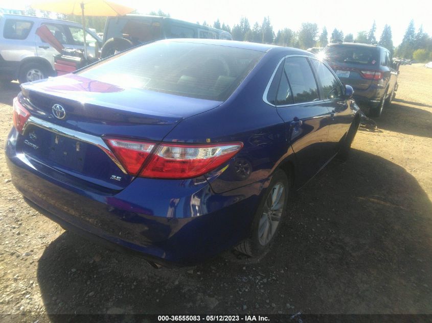 2016 TOYOTA CAMRY SE - 4T1BF1FK9GU595287