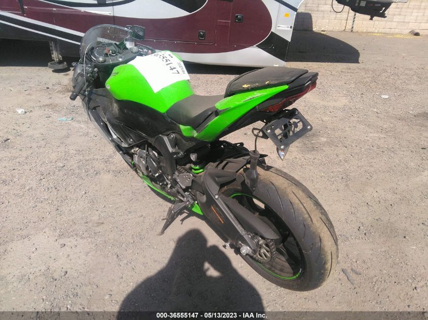 2023 KAWASAKI ZX636 K JKBZXJG12PA023491