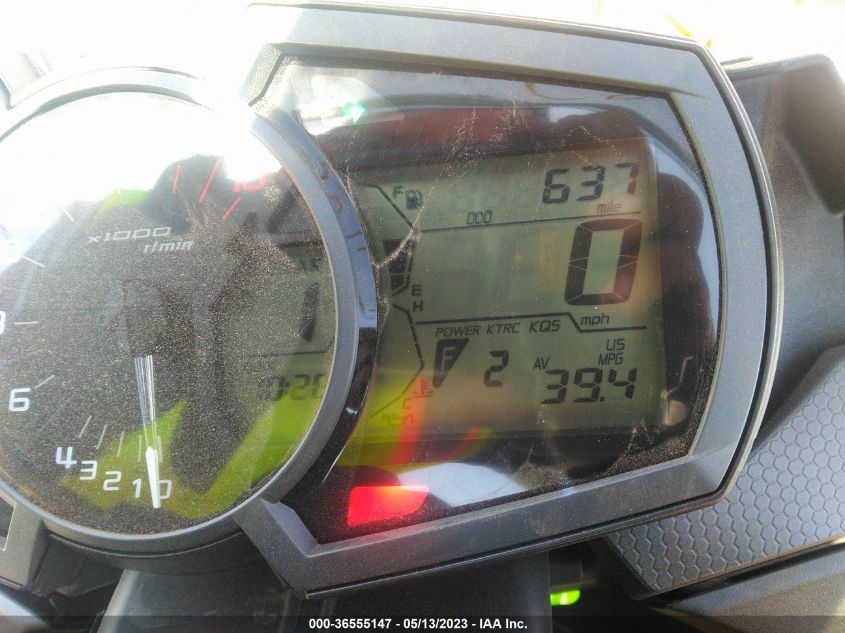 2023 KAWASAKI ZX636 K JKBZXJG12PA023491