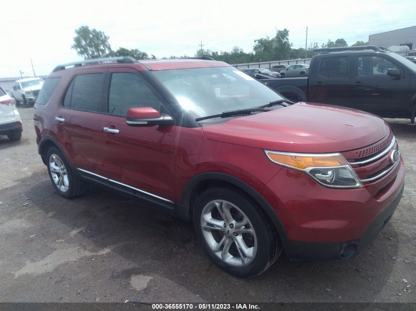 2013 FORD EXPLORER LIMITED - 1FM5K7F83DGC50377