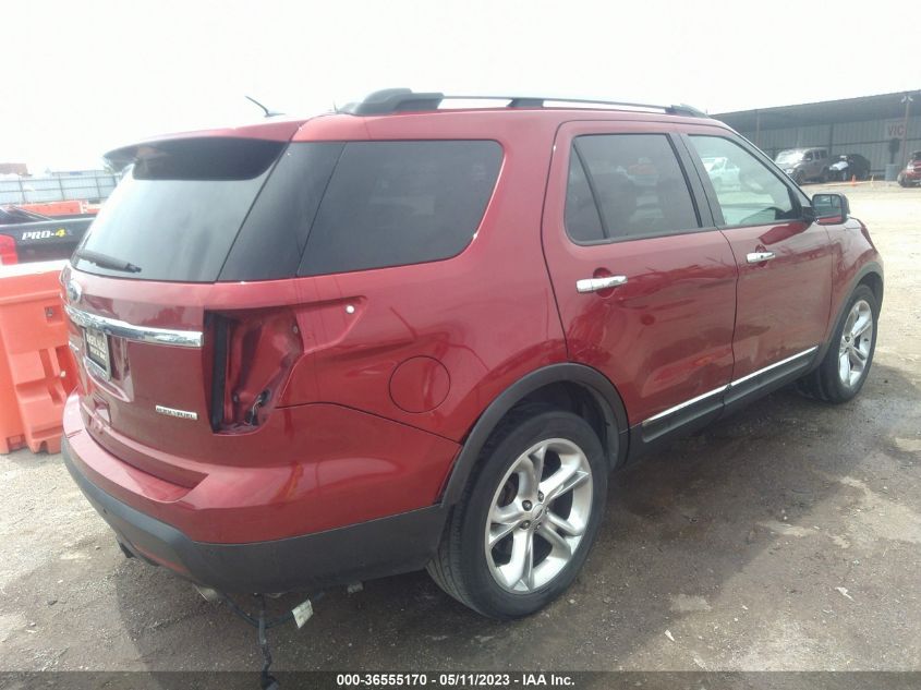 2013 FORD EXPLORER LIMITED - 1FM5K7F83DGC50377