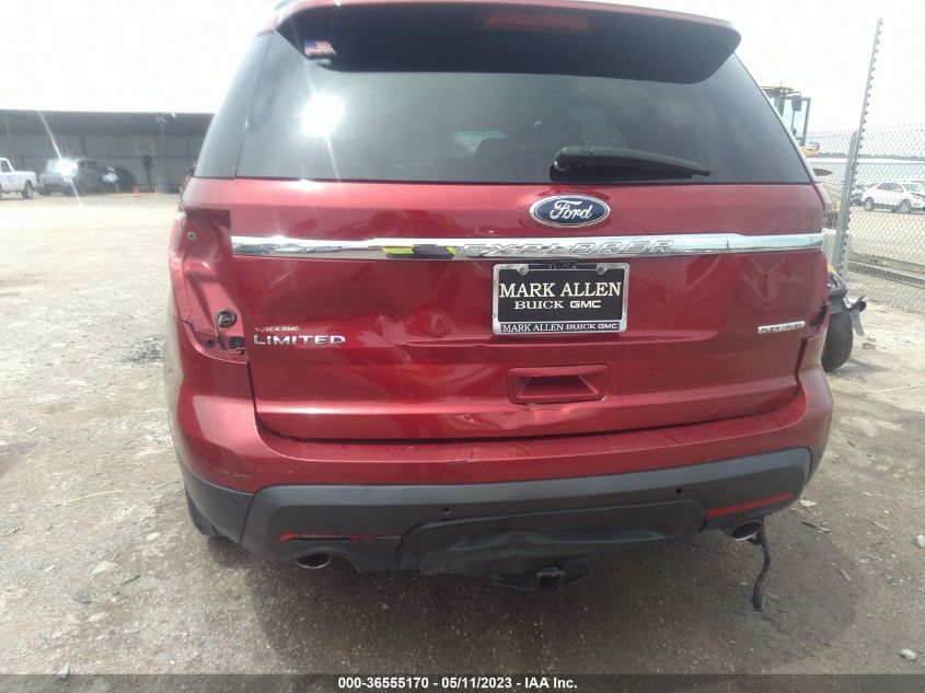 2013 FORD EXPLORER LIMITED - 1FM5K7F83DGC50377