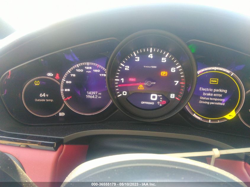 2022 PORSCHE CAYENNE - WP1BA2AY5NDA49182