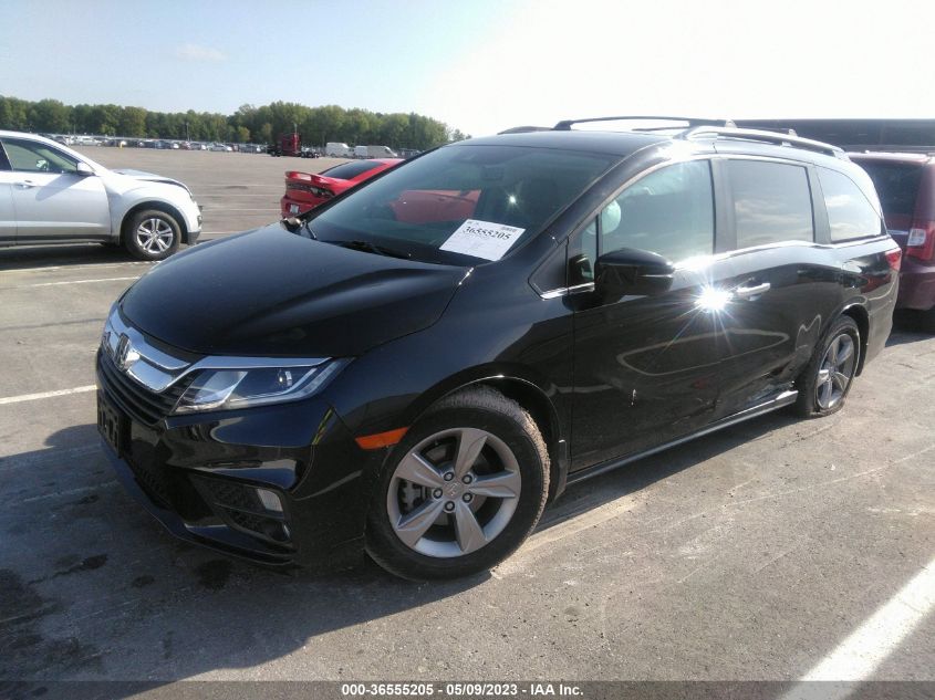2020 HONDA ODYSSEY EX-L - 5FNRL6H76LB034307