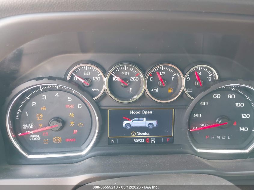 2019 CHEVROLET SILVERADO 1500 LT - 1GCUYDED6KZ245624