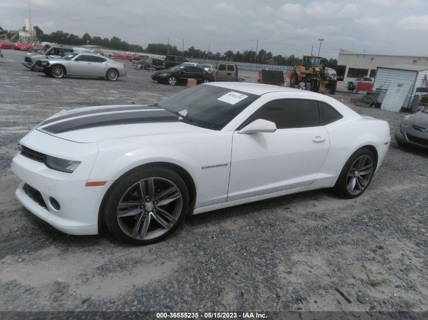2014 CHEVROLET CAMARO LT - 2G1FB1E39E9146898