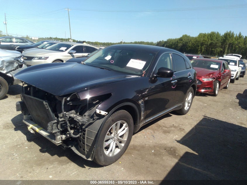 VIN JN8CS1MW4HM414922 2017 INFINITI QX70