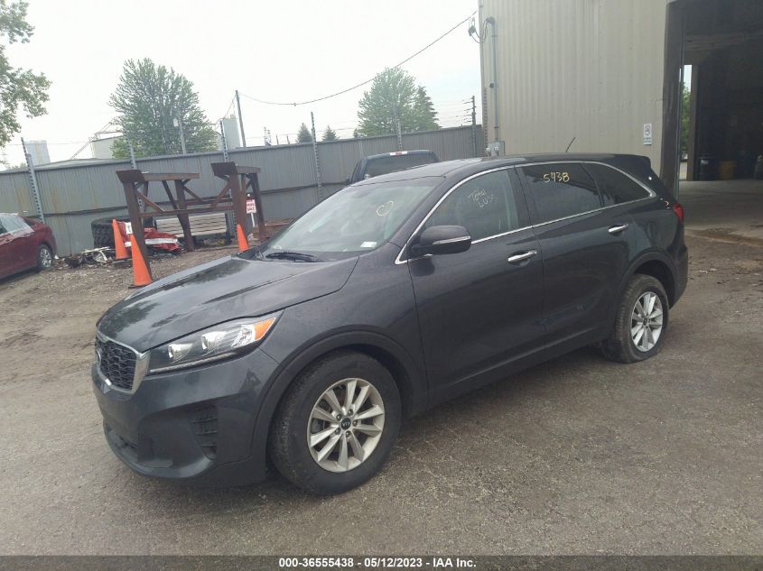 2019 KIA SORENTO LX V6 - 5XYPG4A50KG490741