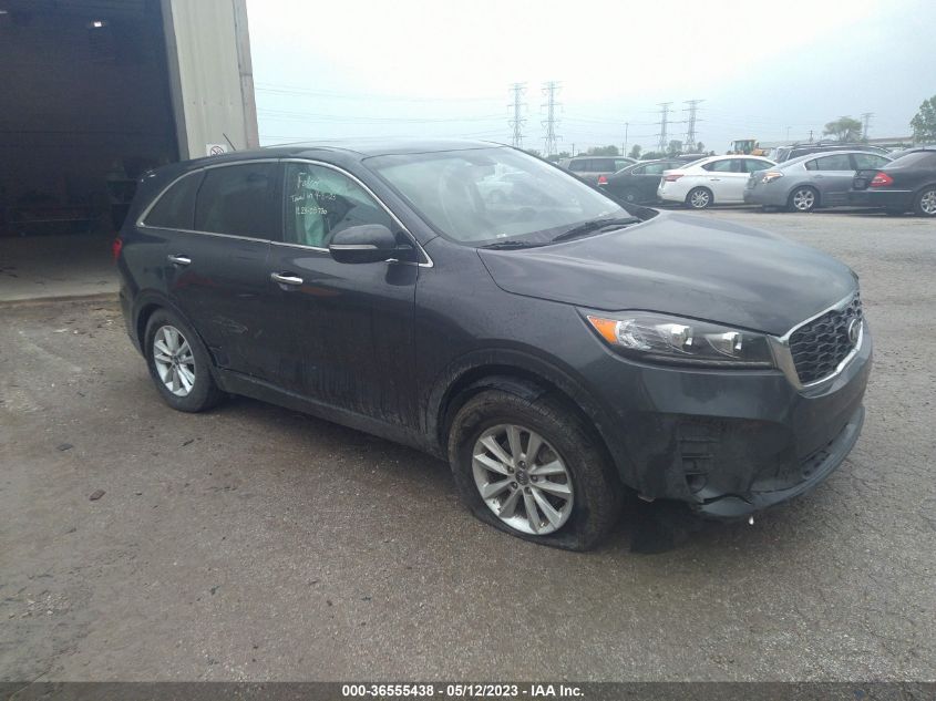 2019 KIA SORENTO LX V6 - 5XYPG4A50KG490741
