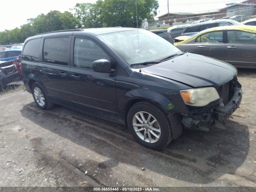 2013 DODGE GRAND CARAVAN SXT - 2C4RDGCG2DR717928