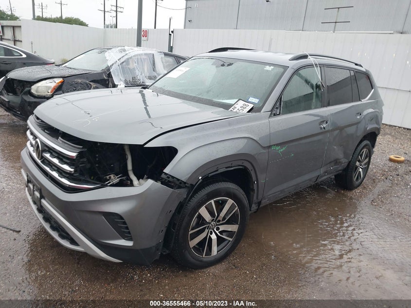 VIN 1V2DP2CA9MC519435 2021 VOLKSWAGEN ATLAS 2.0T SE