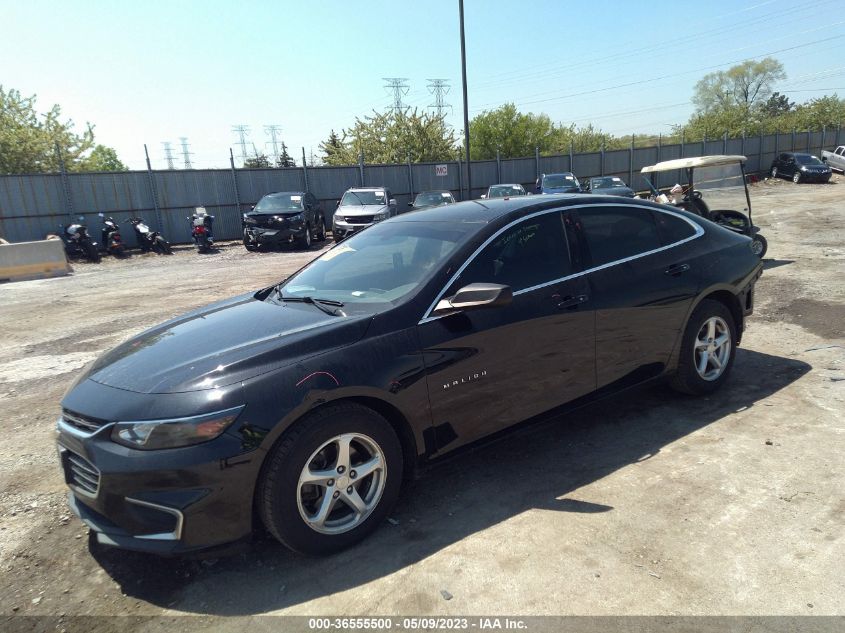 2016 CHEVROLET MALIBU LS - 1G1ZB5ST6GF332529
