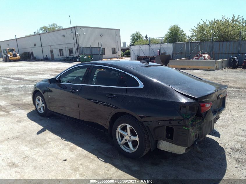 2016 CHEVROLET MALIBU LS - 1G1ZB5ST6GF332529
