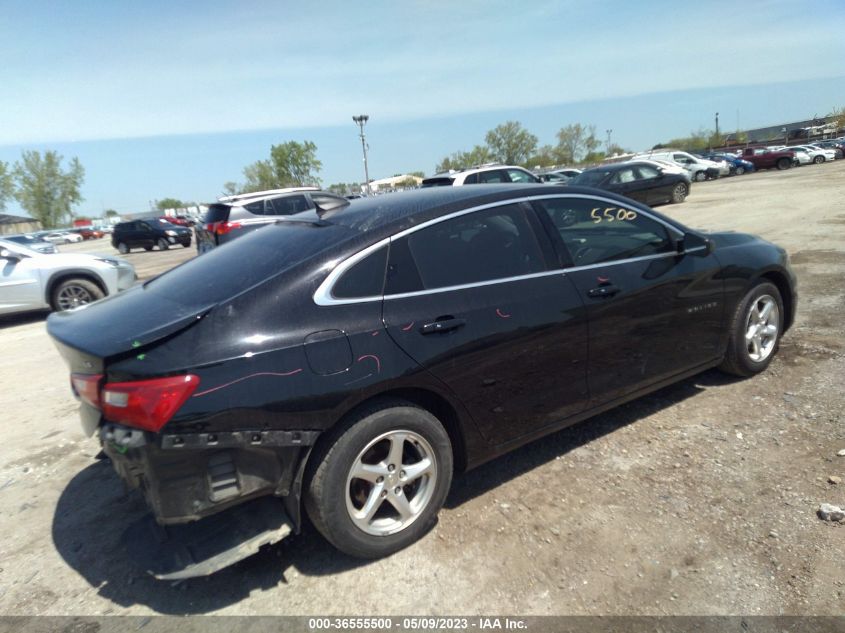 2016 CHEVROLET MALIBU LS - 1G1ZB5ST6GF332529