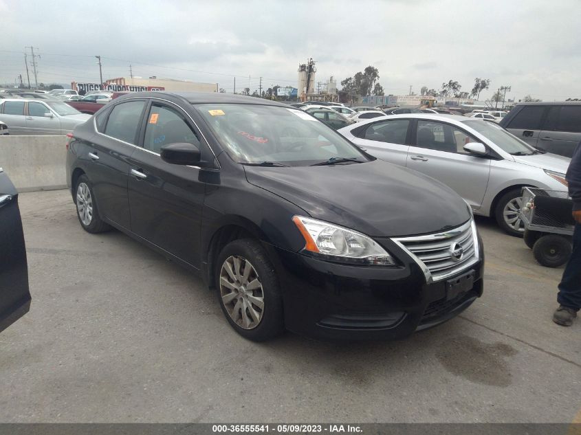 2014 NISSAN SENTRA S/FE+ S/SV/FE+ SV/SR/SL - 3N1AB7APXEL671739