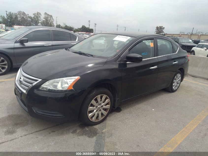 2014 NISSAN SENTRA S/FE+ S/SV/FE+ SV/SR/SL - 3N1AB7APXEL671739