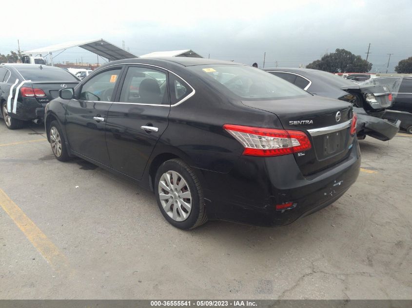 2014 NISSAN SENTRA S/FE+ S/SV/FE+ SV/SR/SL - 3N1AB7APXEL671739
