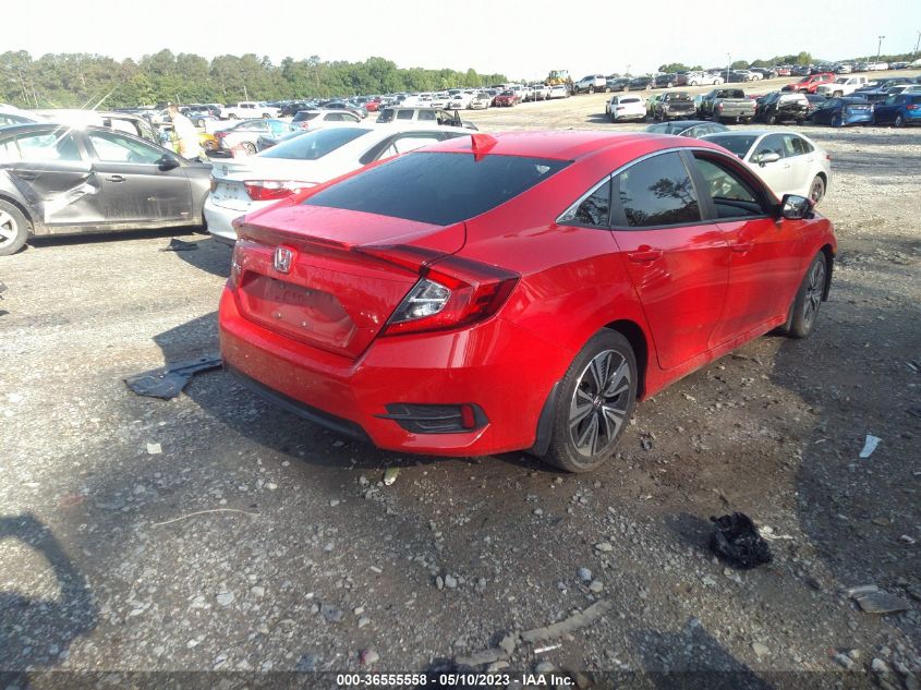 2018 HONDA CIVIC SEDAN EX-L - JHMFC1F83JX008010
