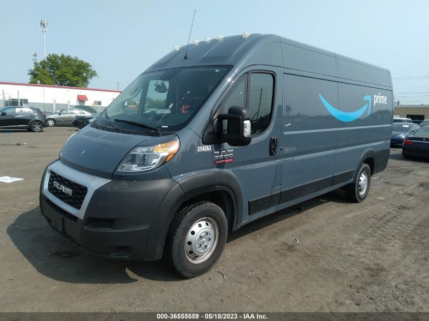 2021 RAM PROMASTER 3500 CARGO VAN HIGH ROOF 159" WB EXT 3C6MRVJG9ME535946