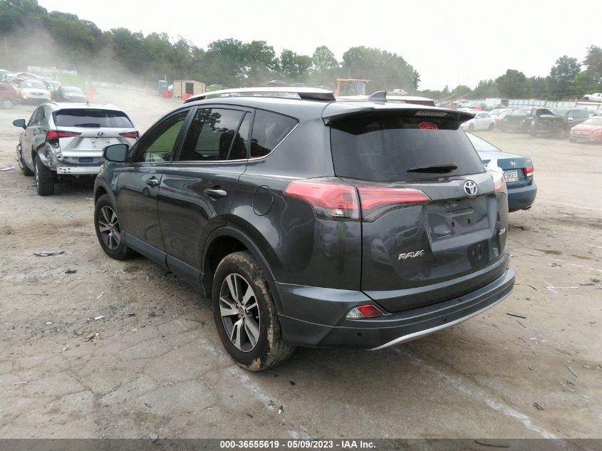 2016 TOYOTA RAV4 XLE - JTMWFREV3GD085405
