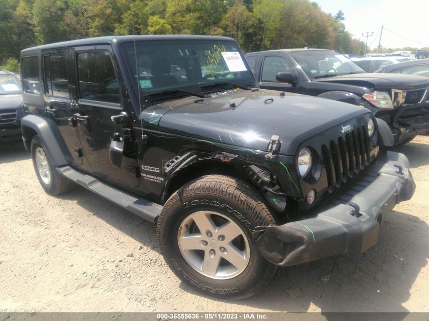 2015 JEEP WRANGLER UNLIMITED SPORT - 1C4BJWDG3FL751018