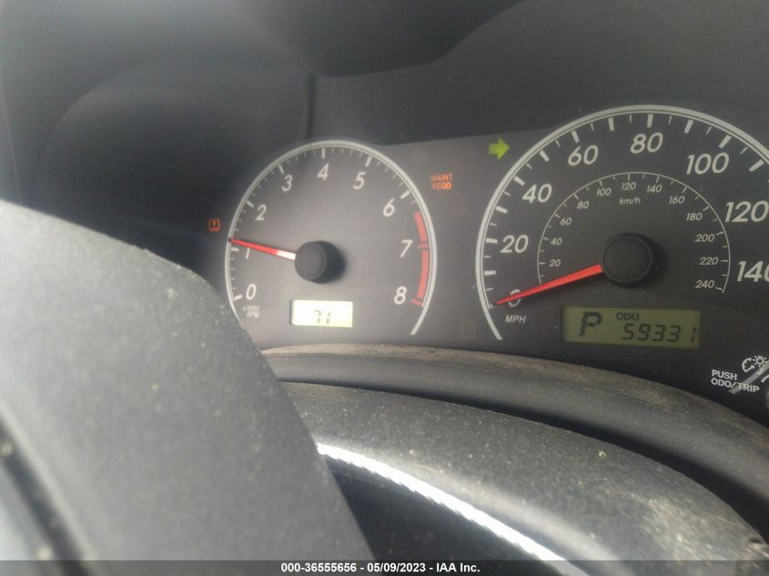 2013 TOYOTA COROLLA L/LE/S - 5YFBU4EE9DP103308