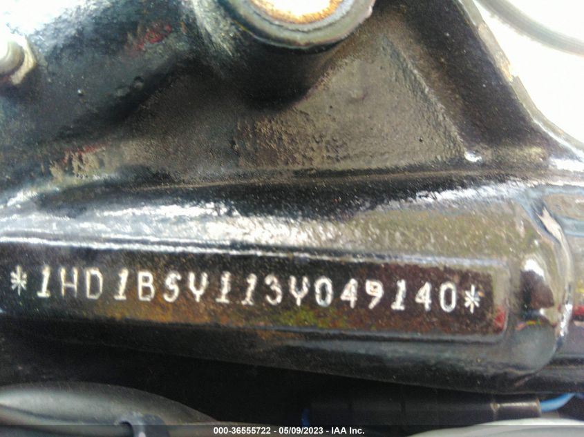 2003 HARLEY-DAVIDSON FXSTD 1HD1BSY113Y049140