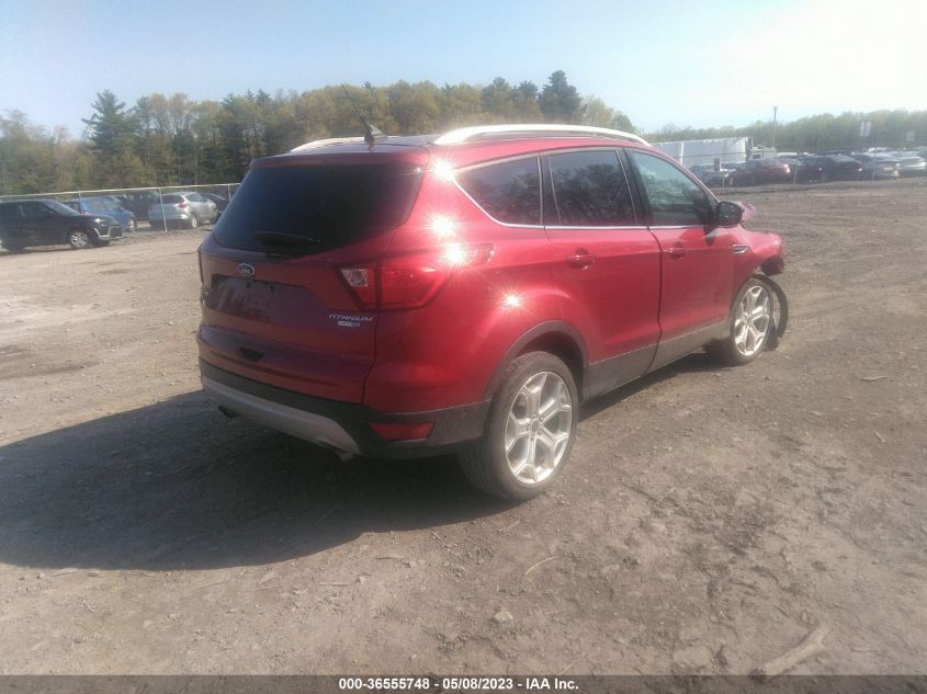 2019 FORD ESCAPE TITANIUM - 1FMCU9J9XKUA85195