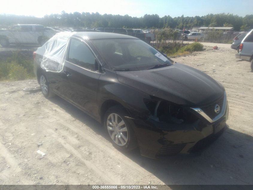 2016 NISSAN SENTRA S - 3N1AB7AP5GY324289
