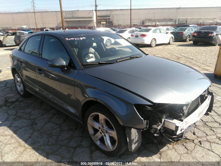 2017 AUDI A3 SEDAN PREMIUM - WAUAUGFF6H1038638