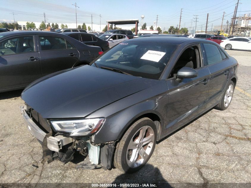 2017 AUDI A3 SEDAN PREMIUM - WAUAUGFF6H1038638