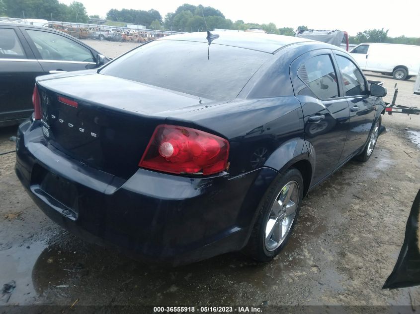 VIN 1C3CDZABXEN111157 2014 DODGE AVENGER no.4