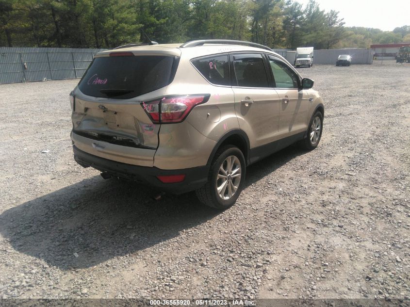 2017 FORD ESCAPE SE - 1FMCU9GD0HUD47990