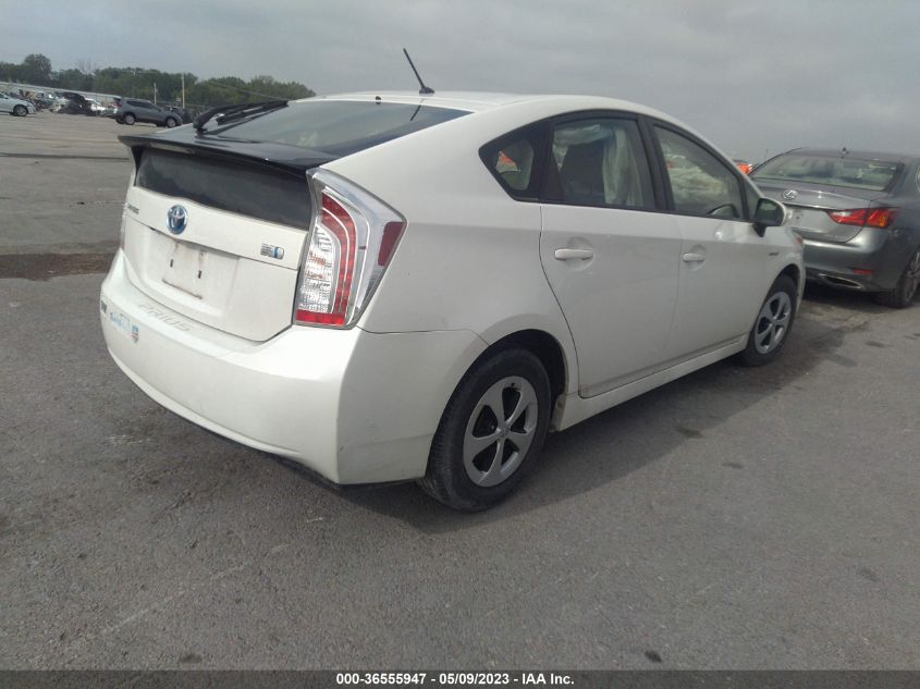 2015 TOYOTA PRIUS FOUR - JTDKN3DU5F1909749