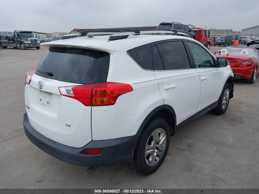 2014 TOYOTA RAV4 LE - 2T3ZFREV9EW074230